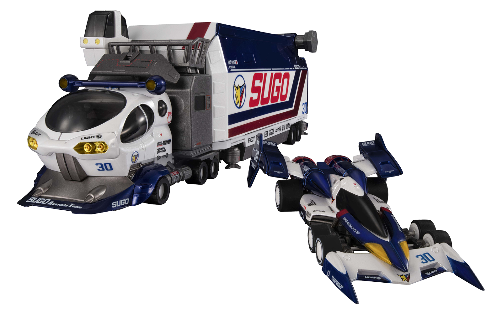 サイバーフォーミュラコレクション -Heritage Edition- DX 新世紀GPXサイバーフォーミュラ スゴウレガード10V5000＆スーパーアスラーダ01 サーキットモード